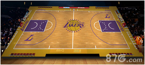 《NBA梦之队2》3D球场图大公开 重现NBA