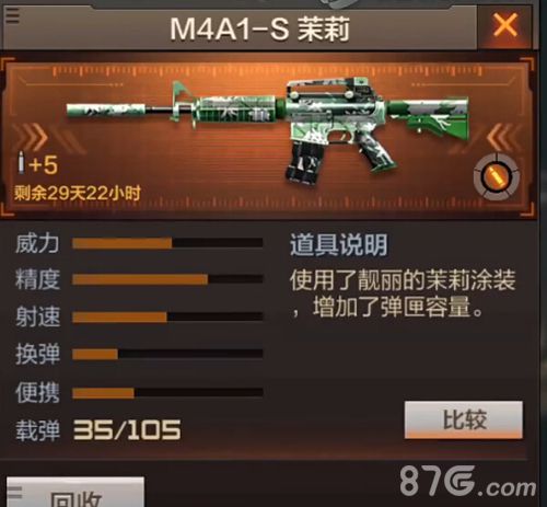 CF手游M4A1S茉莉
