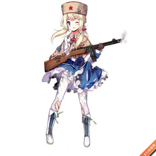 少女前线PPsh41大破