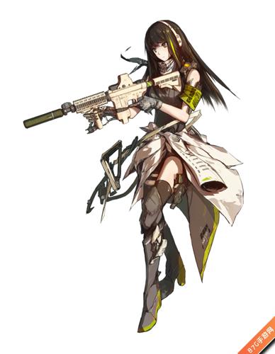 少女前线M4A1立绘