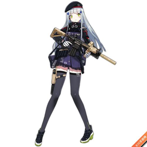 少女前线hk416立绘