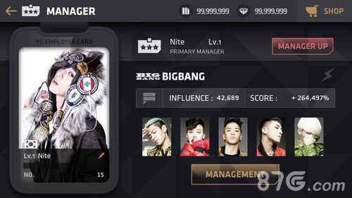 BIGBANG首次加盟音游《节奏大爆炸》官方网站今日上线