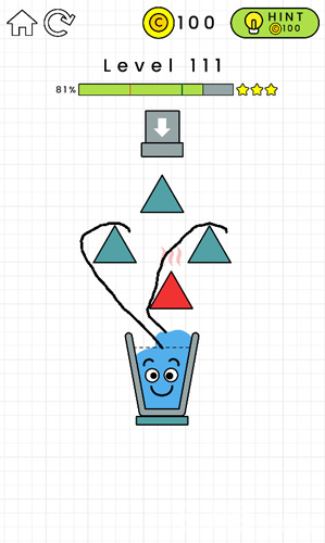 HappyGlass第111关怎么过 快乐玻璃杯第111关图文攻略