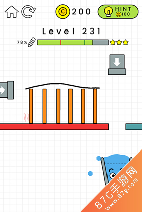 HappyGlass第231关怎么过 快乐玻璃杯第231关图文攻略