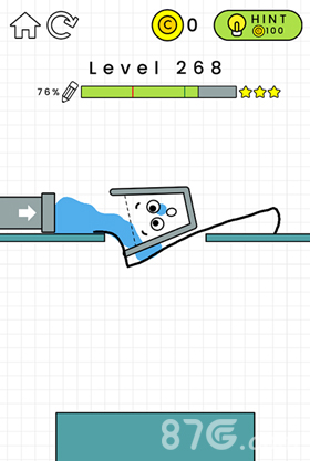HappyGlass第268关怎么过 快乐玻璃杯第268关图文攻略