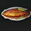 烤石斑鱼
