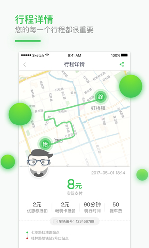 享骑电单车app截图4