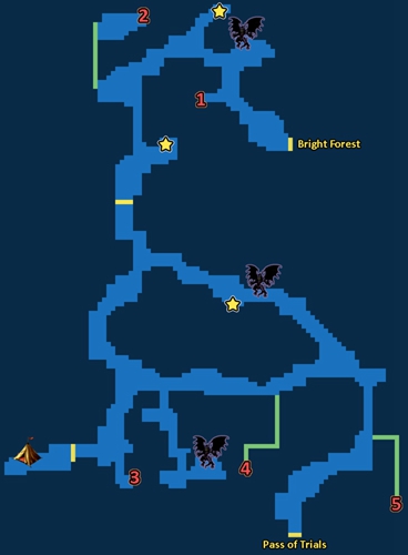 最终幻想勇气启示录寂静洞窟探索任务地图一览