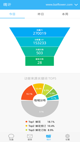 百度商桥app截图3