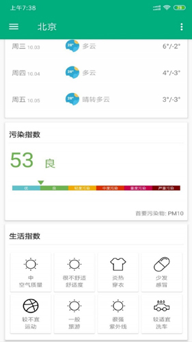 安果天气预报app截图2