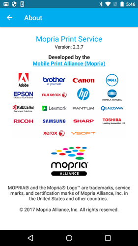 Mopria Print Service安卓版截图1