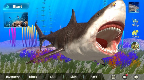 巨齿鲨模拟器中文版截图2