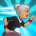 愤怒的老奶奶玩跑酷1.8版本