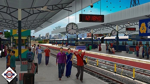 印度火车模拟器2023火车全解锁最新版截图3