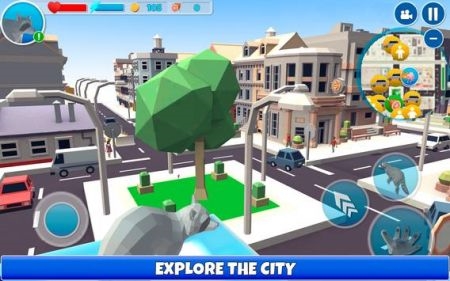 浣熊大冒险城市模拟器3D截图3