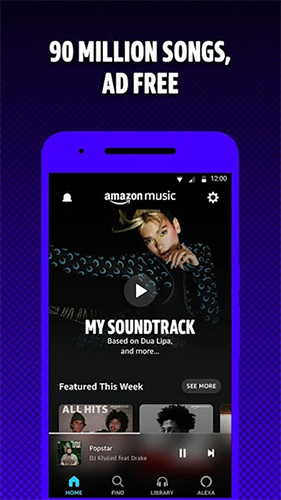 亚马逊音乐app截图1
