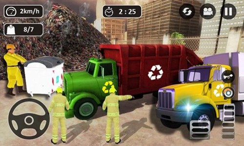 模拟垃圾车清洁截图1