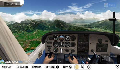 GeoFS Flight Simulator汉化版截图1