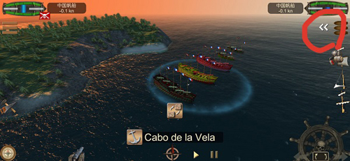 海盗加勒比海亨特操纵舰队攻略