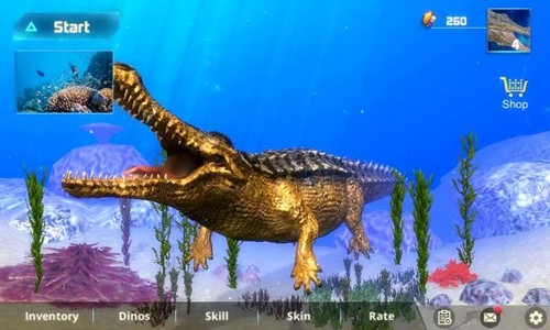 海底巨鳄模拟器中文版截图1
