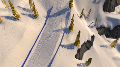 高山滑雪模拟器手机版截图2