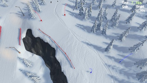 高山滑雪模拟器手机版截图4