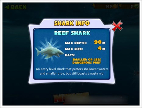 饥饿鲨进化999999钻无限金币最强鲨鱼排名