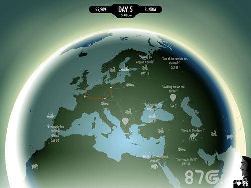 80天环游世界ios版即将上架 游戏版百科全书2