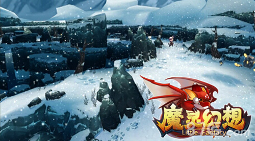 图3.游戏內实景截图之雪原