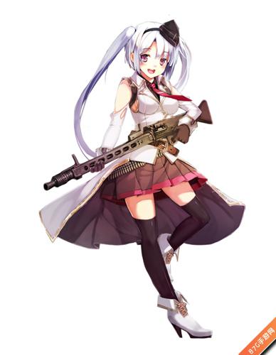 少女前线MG42立绘