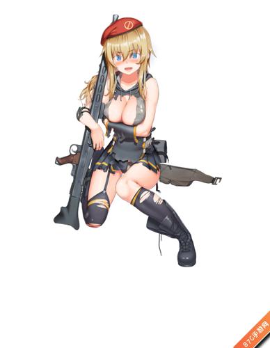 少女前线MG3大破