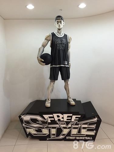 韩国JoyCity公司《街头篮球》主题雕塑