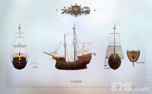 大航海之路卡拉克帆船