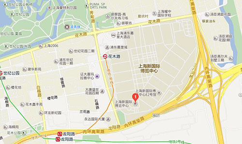 2016ChinaJoy上海新国际博览中心地图