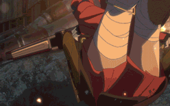 甲铁城的卡巴内瑞无名在顕金驿战斗时的精彩动画片段