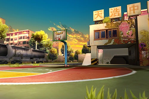 街头篮球手游场景截图