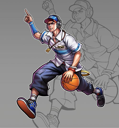 街头篮球人物角色图片