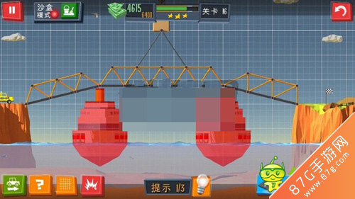 Build a Bridge第16关攻略 建桥专家第16关攻略