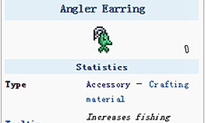泰拉瑞亚渔夫耳环怎么得 渔夫饰品耳环ID和属性介绍