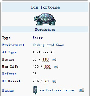泰拉瑞亚冰雪陆龟壳图片