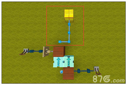 迷你世界双控开关怎么做 简单双控开关图制作教程
