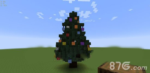 迷你世界圣诞树怎么做7