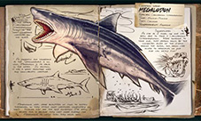 方舟生存进化巨齿鲨图鉴 巨齿鲨驯化饲料属性一览