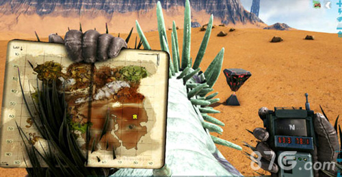 方舟生存进化仙境沙漠宝箱位置3