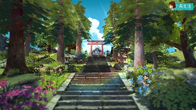 《小森生活》游戏截图——神山