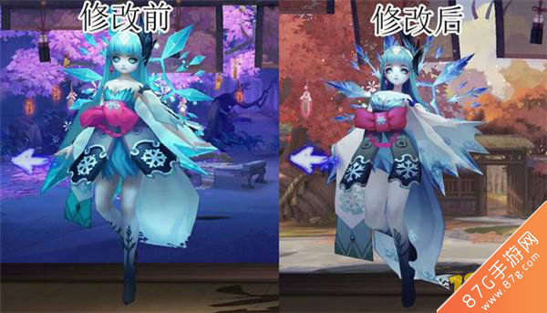 阴阳师SR雪女模型更新2