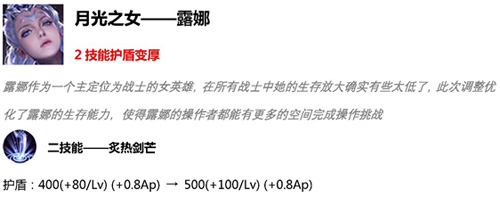 王者荣耀先行服4月11日版本更新9