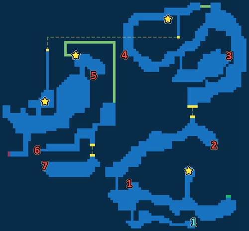 最终幻想勇气启示录水之洞窟探索地图