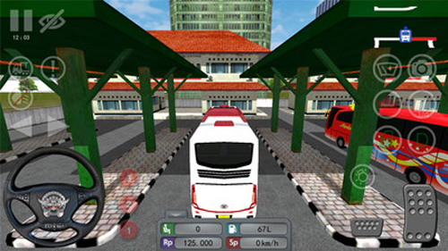 印尼巴士模拟器十八汉化版截图5