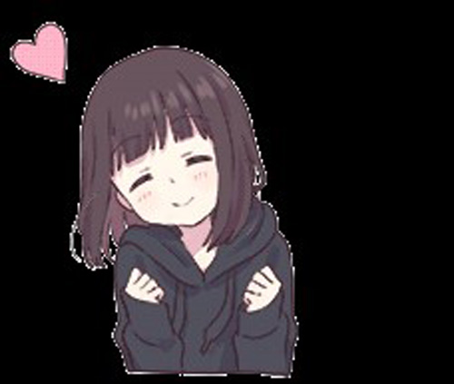 menhera_chan_hearts - Discord Emoji